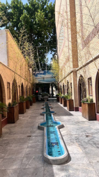 هتل صفوی اصفهان فضای محوطه