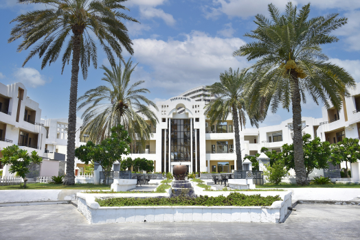 هتل پارسیان کیش نمای بیرونی