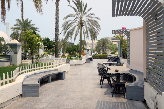 هتل پارسیان کیش محوطه بیرونی