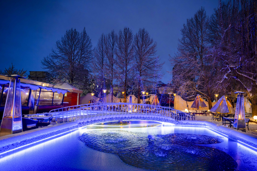 هتل آزادگان کرمانشاه محوطه بیرونی