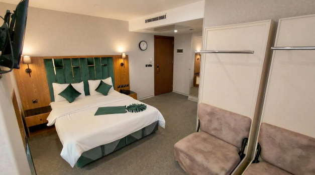 هتل پاویون مشهد فضای داخلی اتاق‌ها