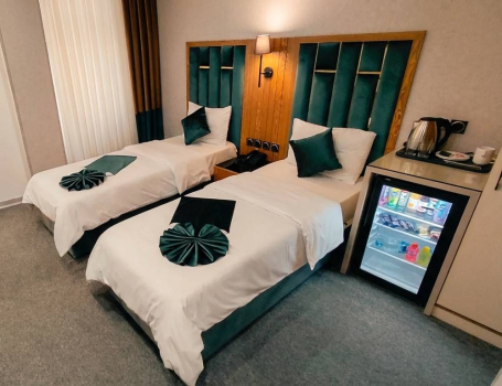 هتل پاویون مشهد فضای داخلی اتاق‌ها