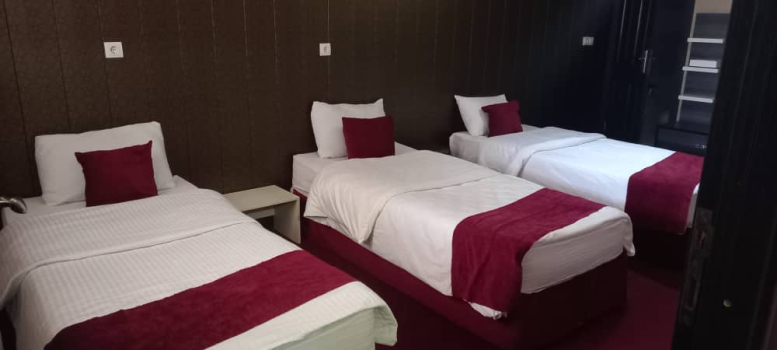 هتل پرواز بندربوشهر فضای داخلی اتاق‌ها