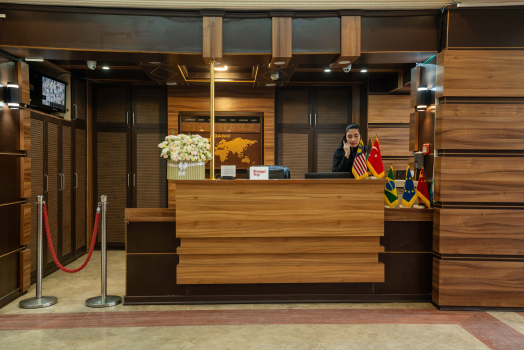 هتل الماس عباس‌آباد لابی