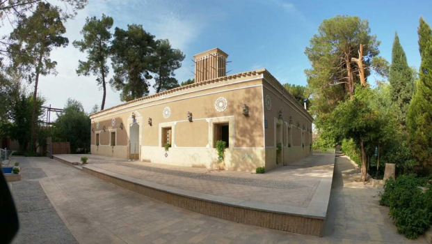 هتل باغ مشیر الممالک یزد فضای داخلی هتل