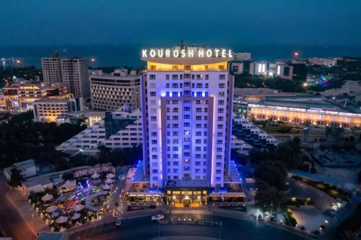 هتل کوروش کیش هتل کوروش کیش نمای بیرونی