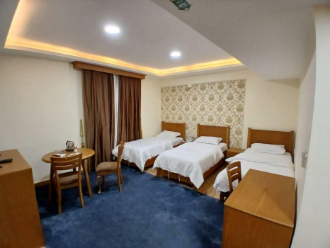 هتل دارالضیافه العقیله کربلا فضای داخلی اتاق‌ها