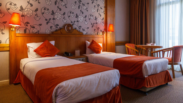 هتل امیر تهران هتل امیر تهران اتاق دو تخته تویین 1