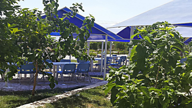 هتل جهانگردی فسا فضای بیرونی هتل 2