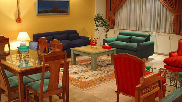 هتل آپارتمان ملل تهران فضای داخلی اتاق‌ها