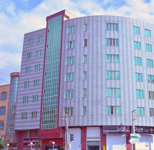 نمای هتل آپارتمان ارس تبریز