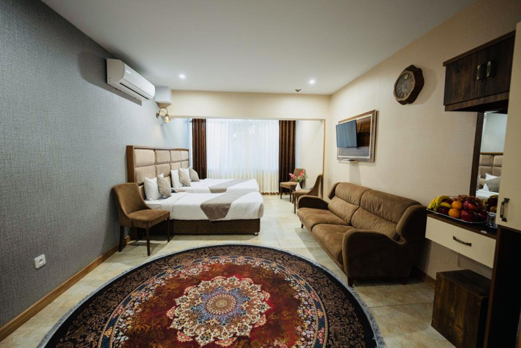 هتل پارادایس تهران هتل پارادایس تهران اتاق سه تخته