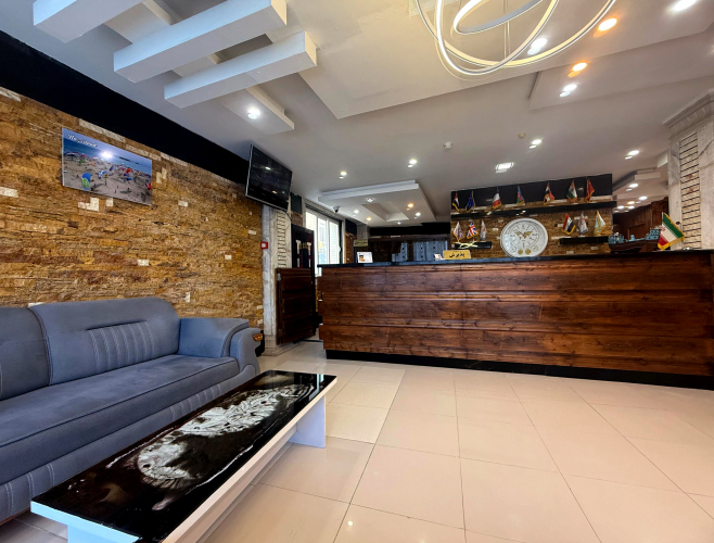 هتل نخل هنگام قشم هتل نخل هنگام قشم نمای لابی هتل