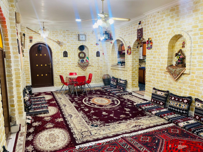 اقامتگاه بوم‌گردی آفتاب جنوب لامرد سوئیت یک خوابه دو تخته