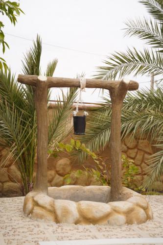 اقامتگاه بوم‌گردی آفتاب جنوب لامرد فضای محوطه