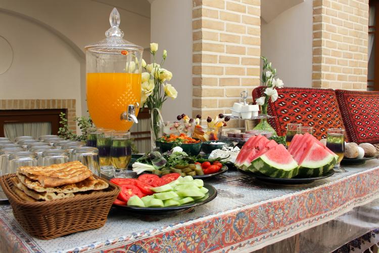 اقامتگاه سنتی معمار کاشان فضای داخلی اقامتگاه