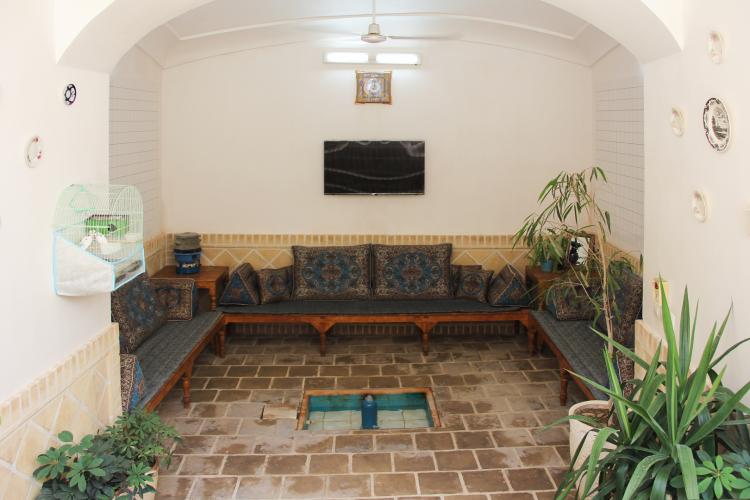 اقامتگاه سنتی معمار کاشان فضای داخلی اقامتگاه