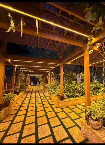 هتل آپارتمان سولار قشم هتل آپارتمان سولار قشم فضای بیرونی