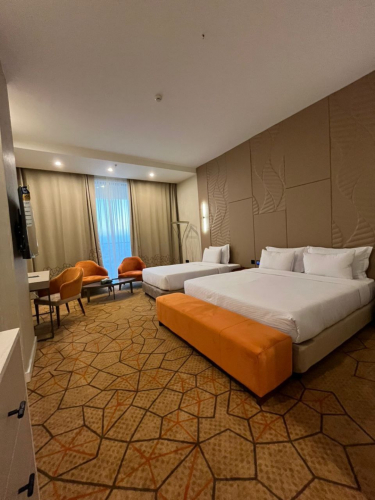 هتل اکسلسیور کیش فضای داخلی اتاق‌ها