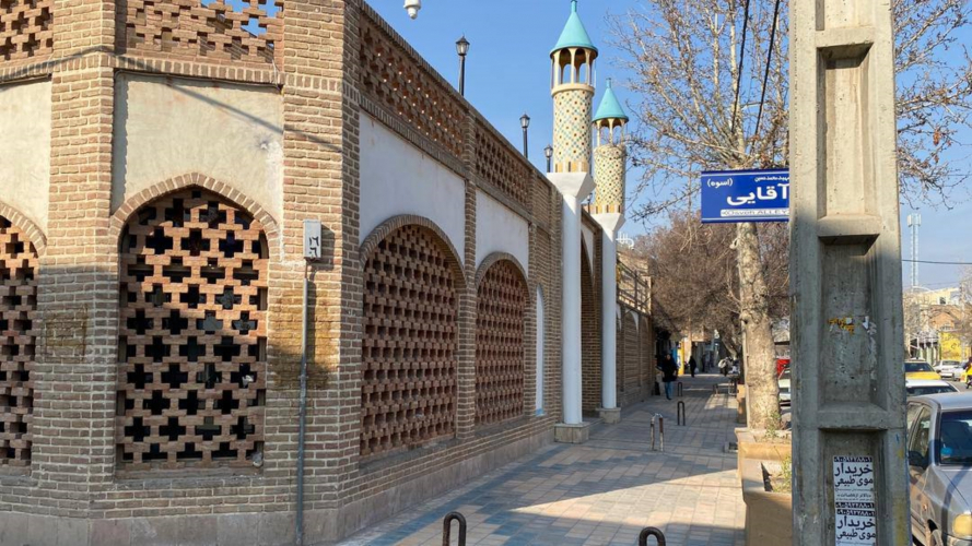 هتل بیگلر قزوین نمای بیرونی