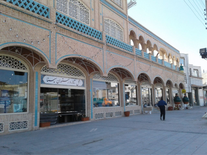 هتل آپارتمان سینا همدان نمای بیرونی