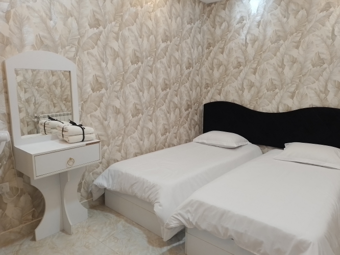 هتل مازیار بندرانزلی فضای داخلی اتاق‌ها