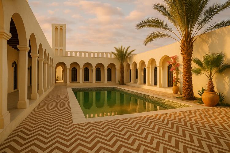 اقامتگاه سنتی ماژان قشم اقامتگاه سنتی ماژان قشم نمای بیرونی