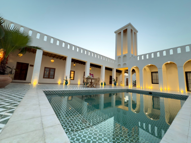 اقامتگاه سنتی ماژان قشم اقامتگاه سنتی ماژان قشم نمای بیرونی