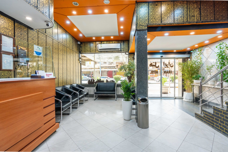 هتل ایران اهواز سالن پذیرش