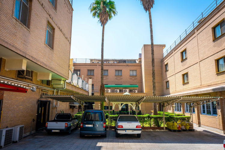 هتل اکسین اهواز فضای بیرونی