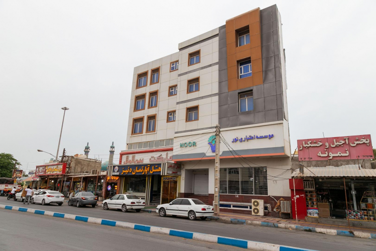 هتل دنیز قشم نمای بیرونی