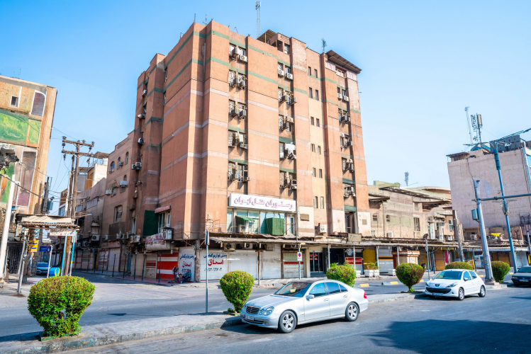 هتل ایران اهواز نمای بیرونی