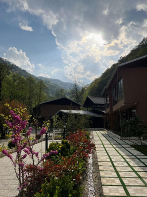 مجتمع گردشگری سیلوانه ماسوله نمای بیرونی مجتمع گردشگری سیلوانه ماسوله نمای بیرونی