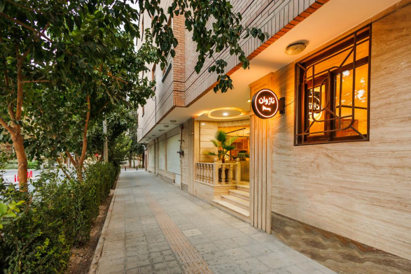 خانه مسافر ناژوان سپاهان اصفهان نمای بیرونی خانه مسافر ناژوان سپاهان اصفهان نمای بیرونی