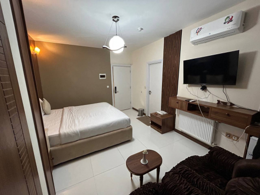 هتل باغ چهار فصل شیراز فضای داخلی اتاق‌ها