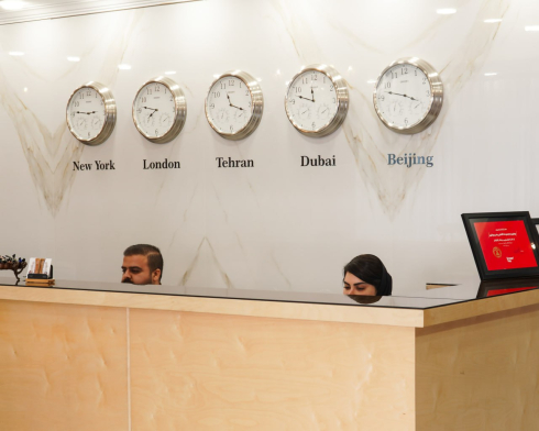 هتل هیرون بندر بوشهر لابی