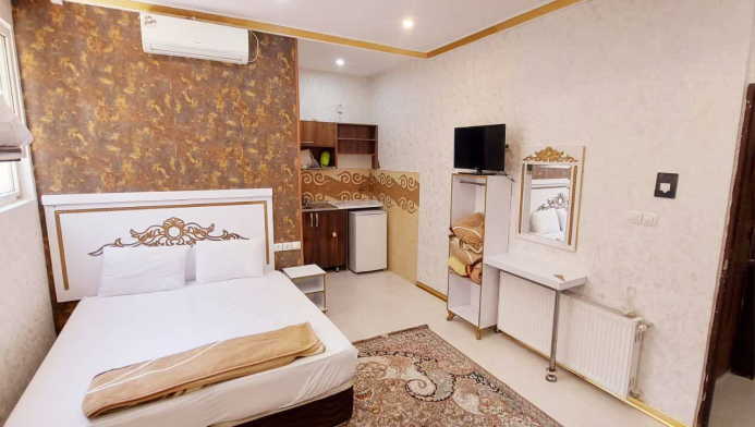 هتل آپارتمان سارینا مشهد فضای داخلی اتاق‌ها