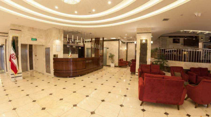 هتل میبد مشهد لابی