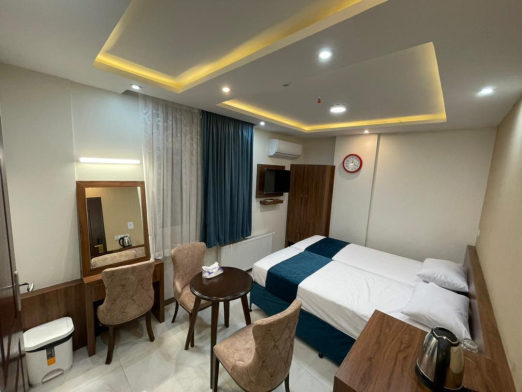 هتل آپارتمان کیمیا مشهد فضای داخلی اتاق‌ها