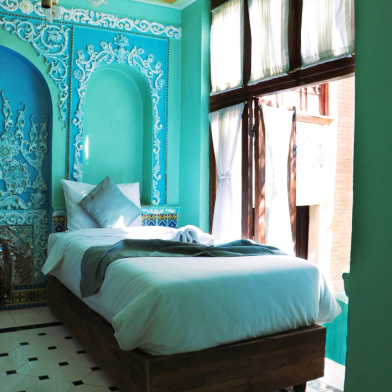 اقامتگاه سنتی داروش شیراز فضای داخلی اتاق‌ها