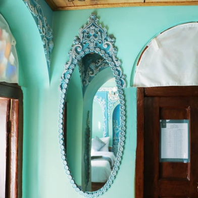 اقامتگاه سنتی داروش شیراز فضای داخلی اتاق‌ها