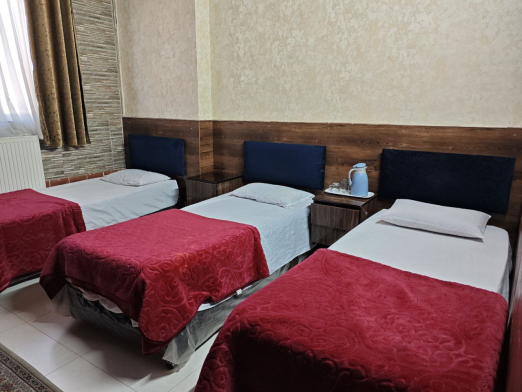 مهمانسرا سعید شیراز فضای داخلی اتاق‌ها