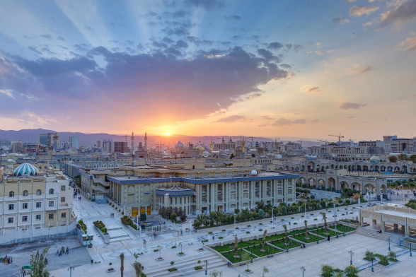 هتل خورشید هشتم رئوف کوثر مشهد نمای بیرونی