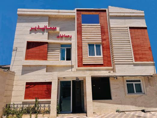 مهمانسرا رحمانیان شیراز نمای بیرونی