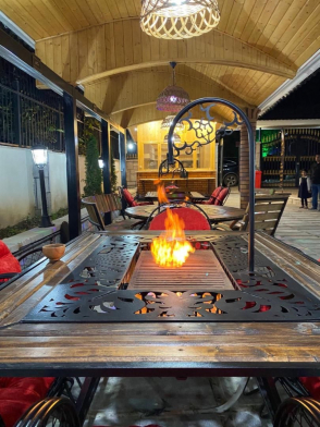 خانه مسافر مازیار کلاردشت فضای داخلی