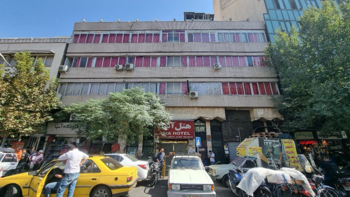 هتل آسیا تهران نمای بیرونی