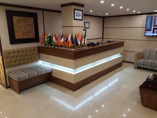 هتل زیبا تهران لابی