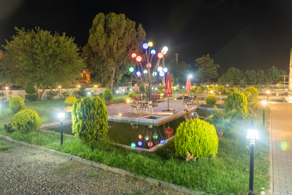 هتل کایرا گرگان محوطه