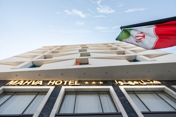 هتل مهوا کرمان نمای بیرونی