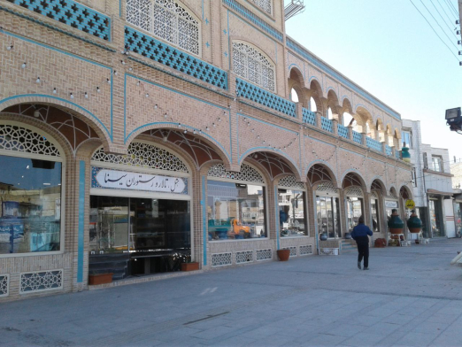 هتل آپارتمان سینا همدان نمای بیرونی